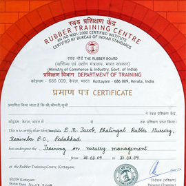 Certificates